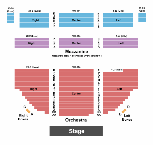 Bernard B. Jacobs Theater The Outsiders Seating Chart